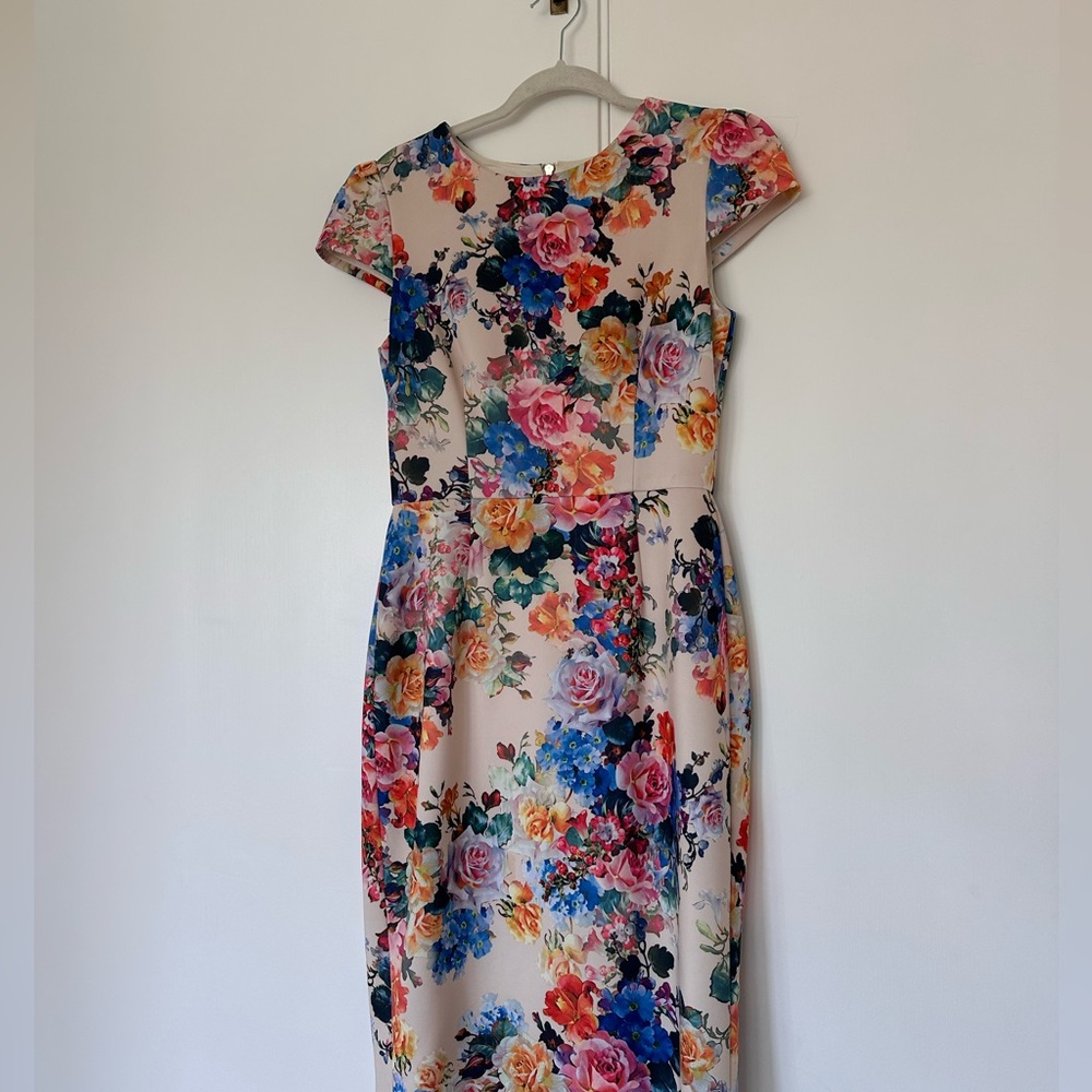 Betsey Johnson Scuba Floral Dress